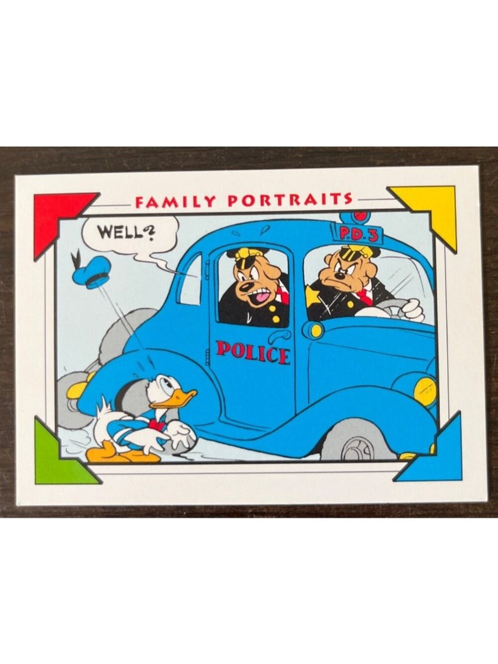 10 For $5 1991 Impel Walt Disney Cards Family Portraits #171 Sunday Comic Strip